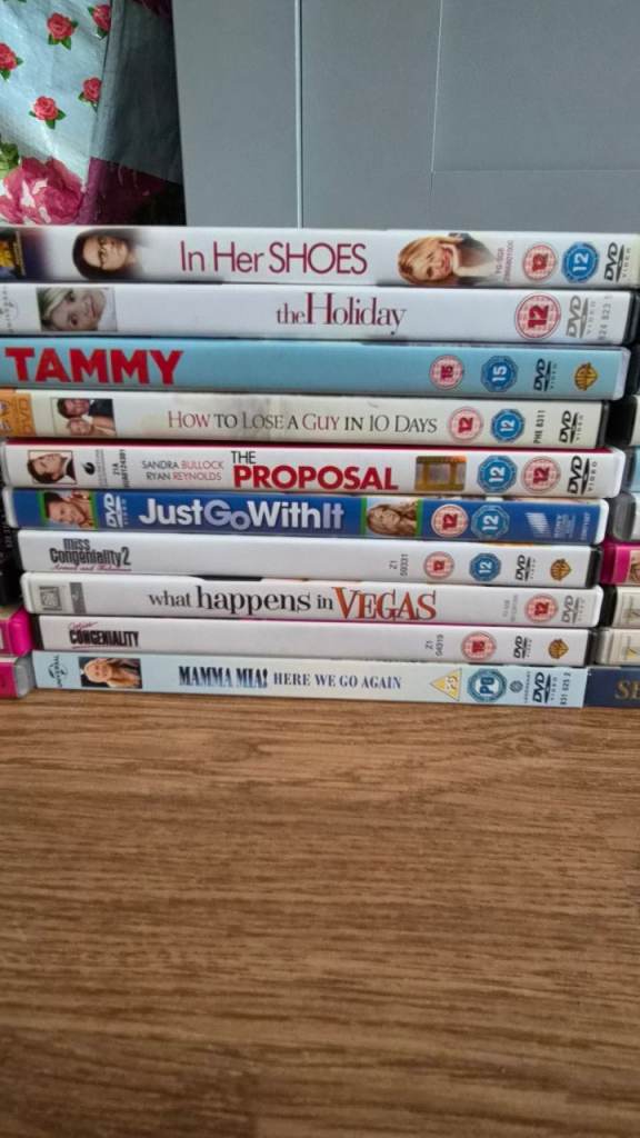 Job Lot of 8 DVD Movies - Various Titles, Good Condition