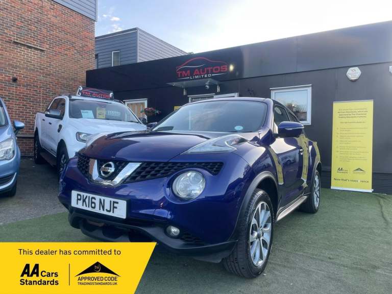 2016 Nissan Juke 1.6 Tekna XTRON Euro 6 5dr Petrol