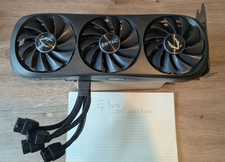 RTX 4080 SUPER 16GB GDDR6X - ZOTAC Trinity Gaming Graphics Card