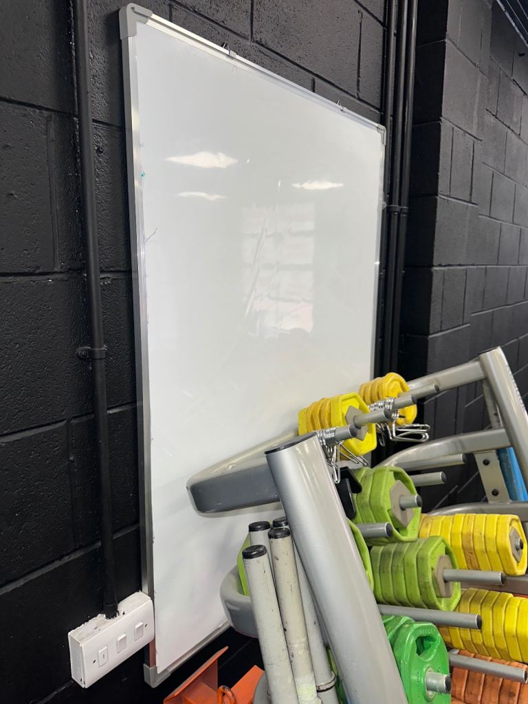 3x Large Whiteboard with Silver Frame – Good Condition