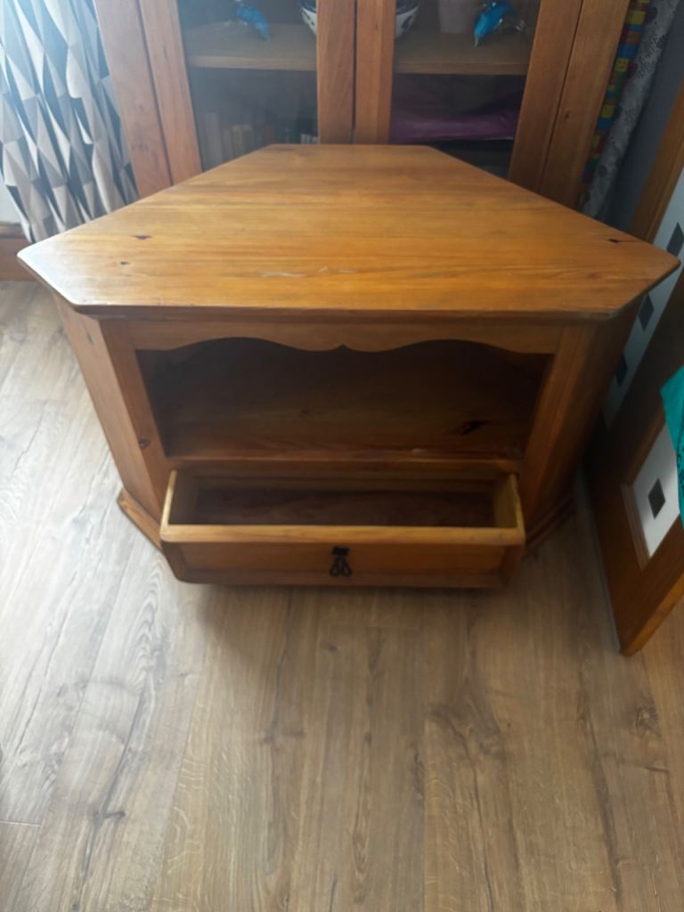 Matching tv unit and cabinet