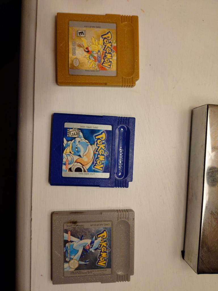 3 Pokémon Game Boy Games