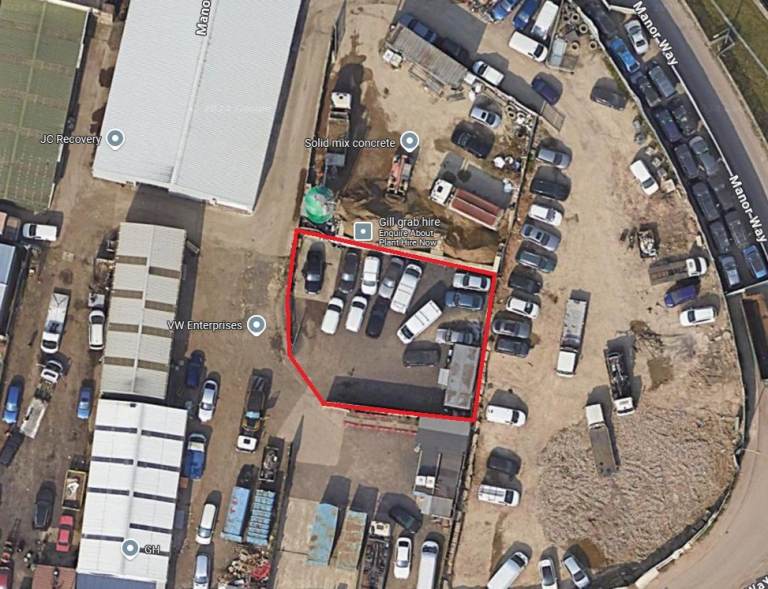 YARD TO LET IN SWANSCOMBE DA100PP