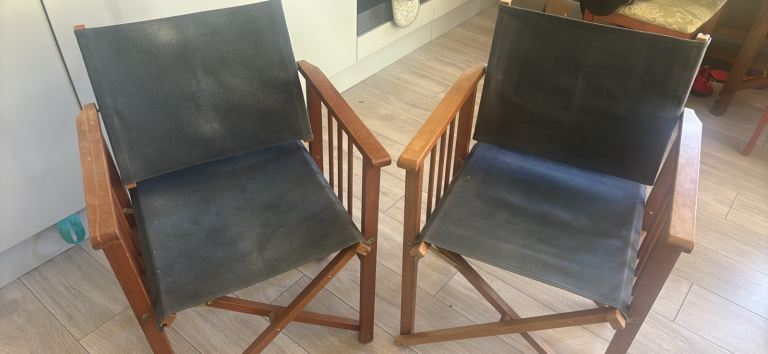 2x Directors Chairs
