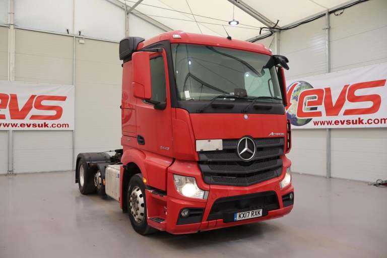 2017 (17 PLATE) Mercedes Benz Actros 2443 6x2 Euro 6 Tractor Units