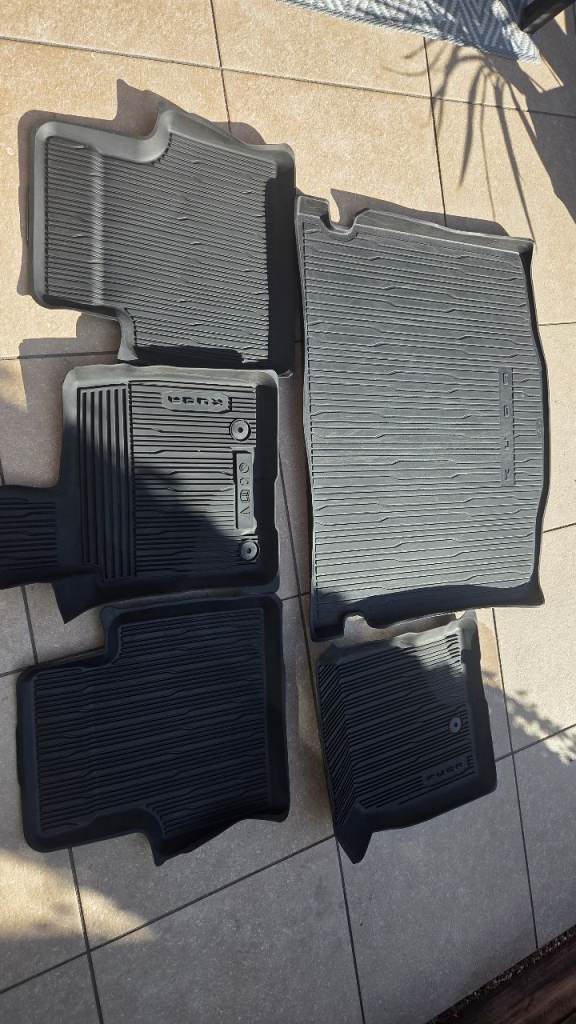 Ford kuga phev mk3 car matts and boot liner 