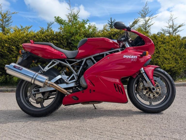 2001 DUCATI 900 SS SUPERSPORT CLASSIC SPORT 900SS RED CLEAN