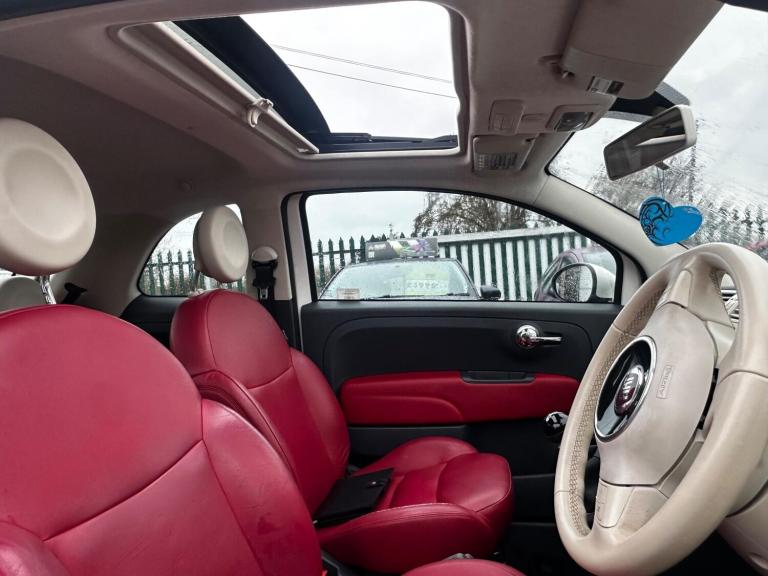 2012 Fiat 500 1.2 Lounge 3dr [Start Stop] HATCHBACK PETROL Manual