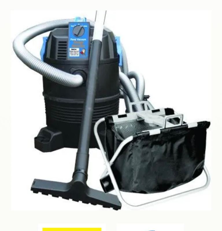 Pond Hero pond vacuum and discharge basket