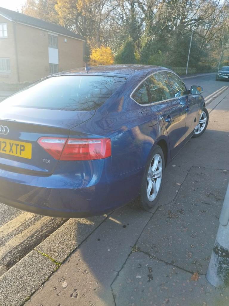 Audi A5 Sportback 2.0 TDI 2012 Manual only £35 Tax Euro 5 Hatchback Diesel MOT