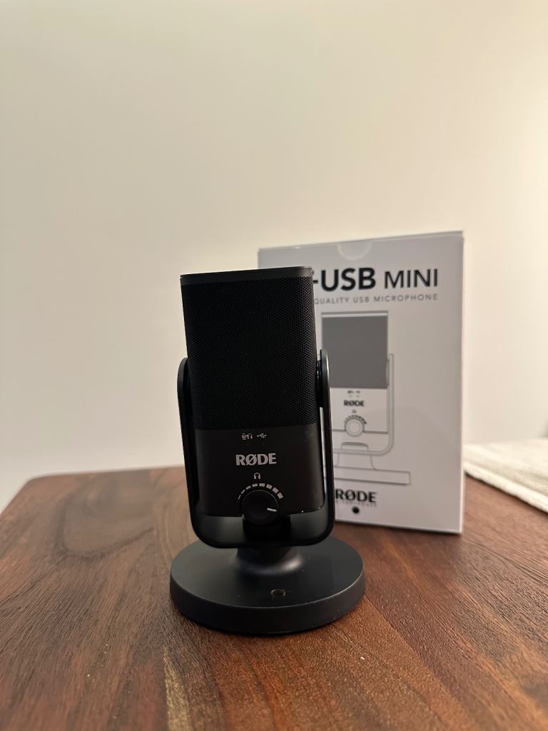 Rode NT-USB Mini Studio-Quality USB Microphone – As Good As New