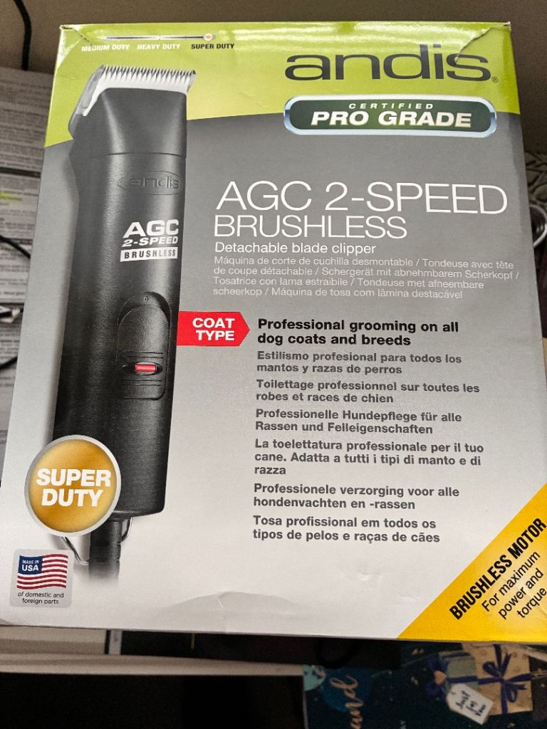 Andis Pro Grade 2 speed dog groomer
