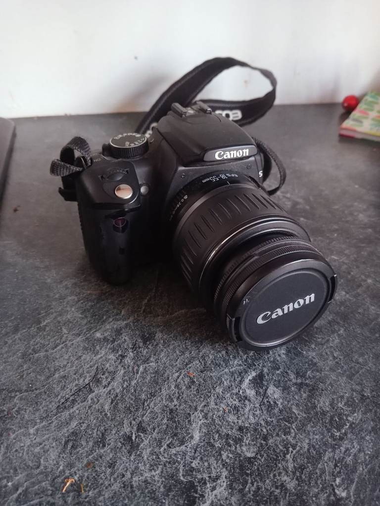 Canon 350D camera & 18-55mm zoom lens digital camera