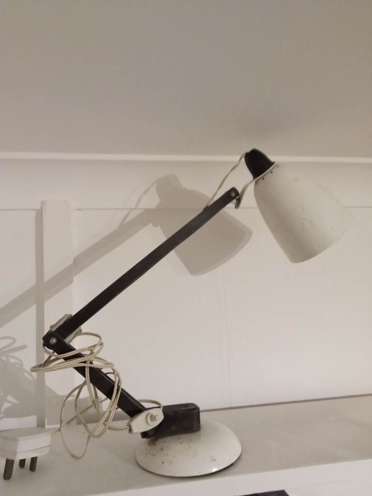 Vintage Conran & 1980's Anglepoise Lamp & good as new Ceiling Light Fittings.