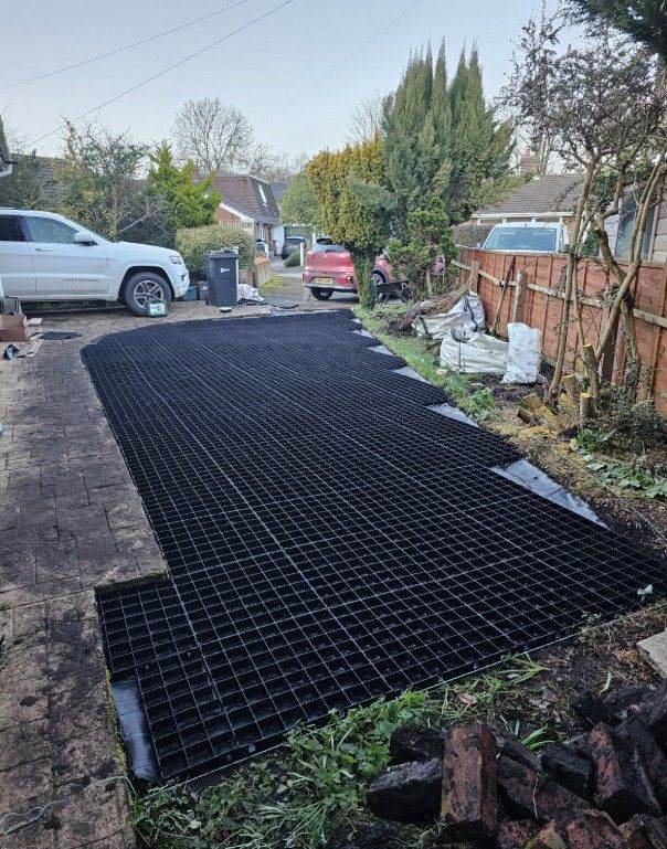 Anti-Scatter Gravel Grids – Interlocking Panels | 1m² to 200m² Packs Available
