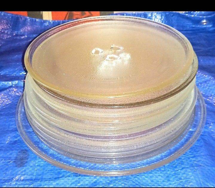 Microwave Glass Turntable Plates 80p Each