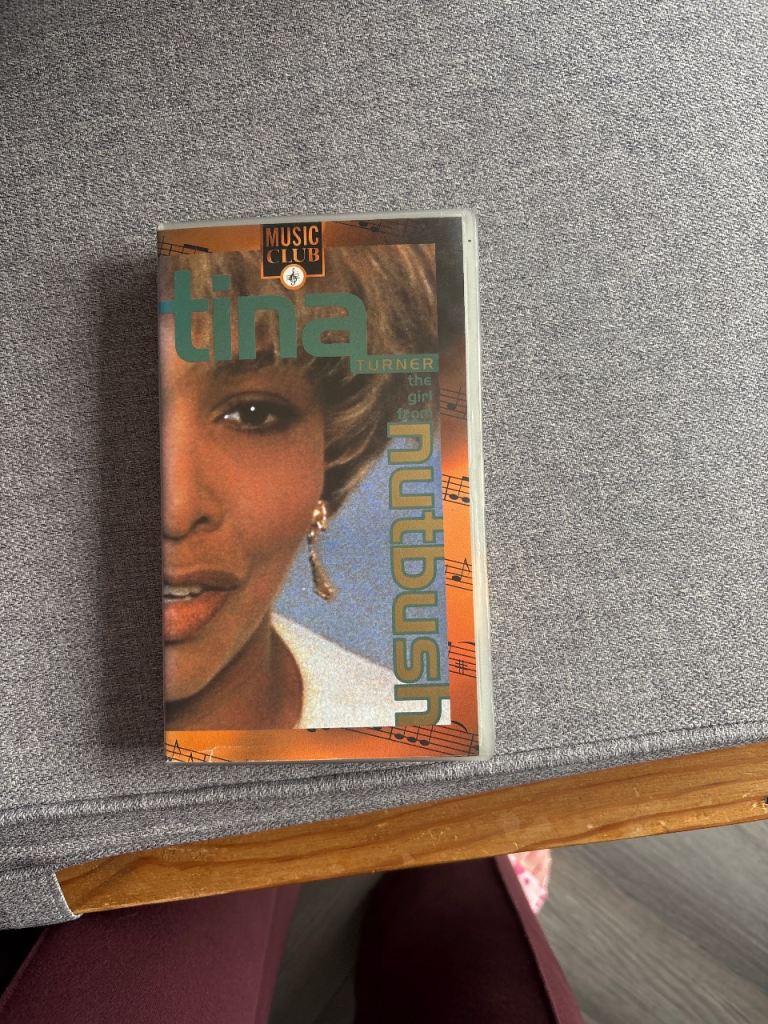 Tina Turner 'Nutbush' Music Club Cassette Tape