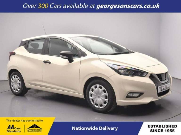 2022 Nissan Micra 1.0 IG-T Visia Hatchback 5dr Petrol Manual Euro 6 (s/s) (92 ps) Hatchback Petro...
