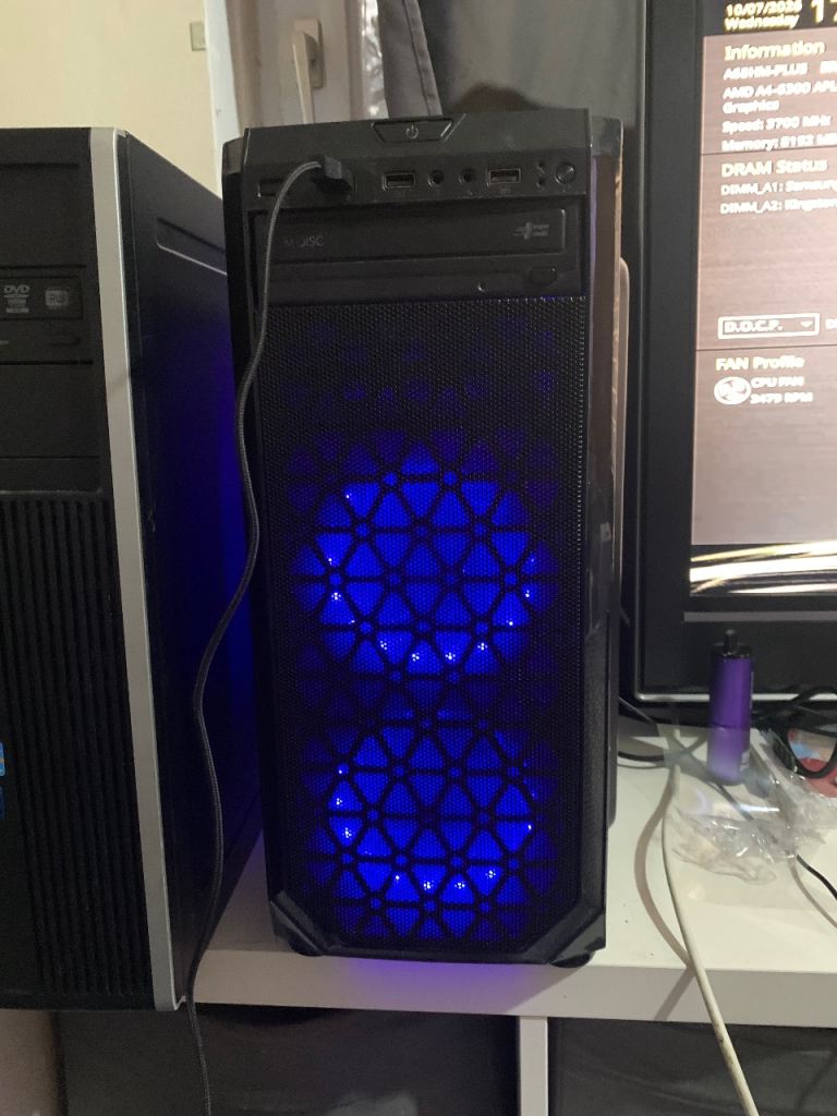 ASUS Desktop PC with AMD A4-6300 APU – Good Condition