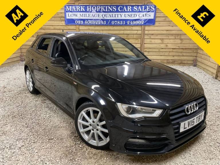 2015 Audi A3 1.2 TFSI S line Sportback 5dr Petrol Manual Euro 6 (s/s) (110 ps) Hatchback Petrol M...