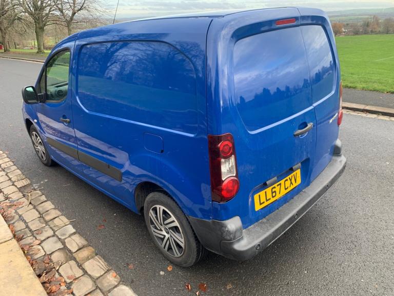 2017 Peugeot Partner 625 S 1.6 BlueHDi 75 Van PANEL VAN Diesel Manual