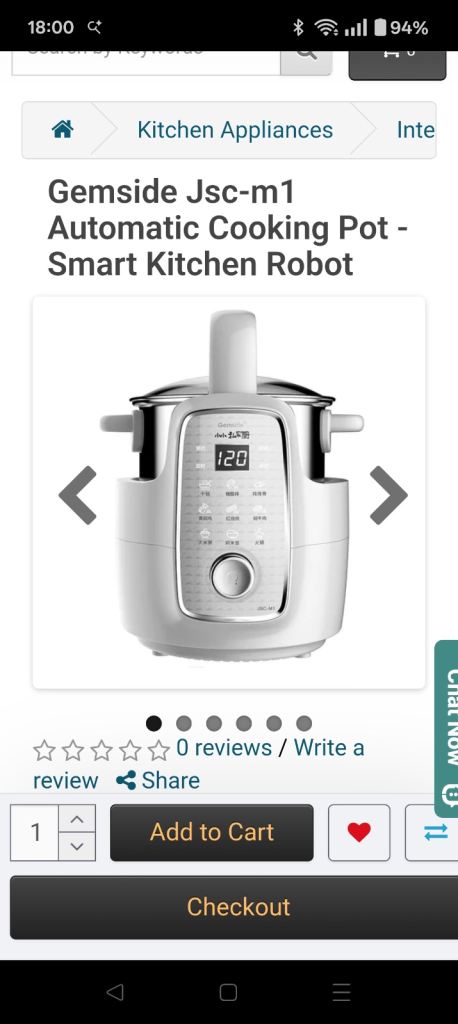Gemside JSC-M1 Automatic cooking pot 