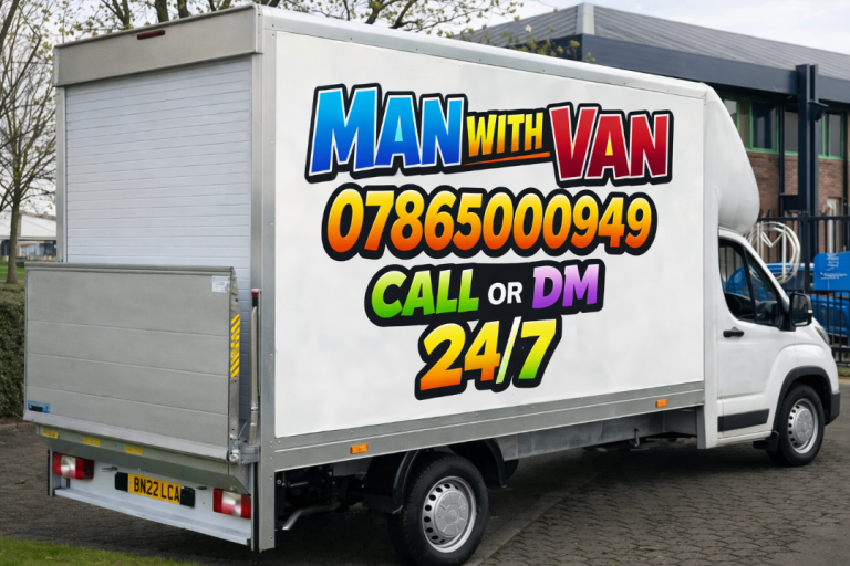 WASTE CLEARANCE HOUSE REMOVAL PACKING UNPACKING CHEAP & LOCAL MAN WITH VAN PROFESSIONAL24/7SAME DAY
