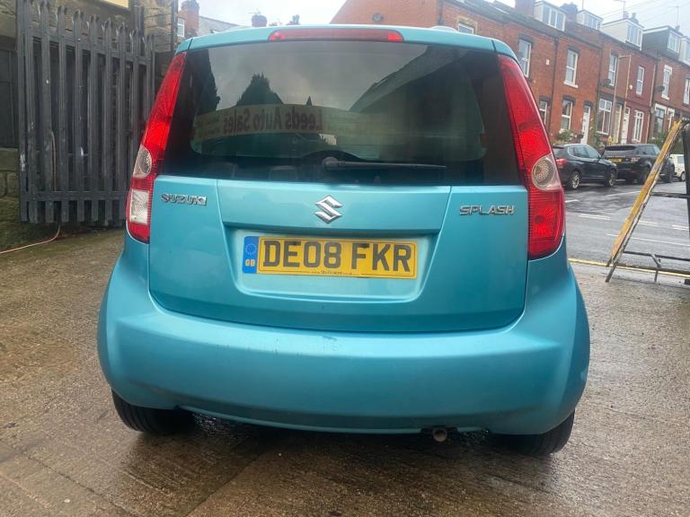 2008 Suzuki Splash 1.2 GLS Euro 4 5dr HATCHBACK Petrol Manual