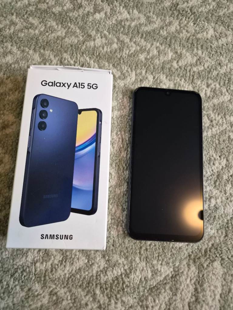 Samsung Galaxy A15 5G - Blue, As Good As New