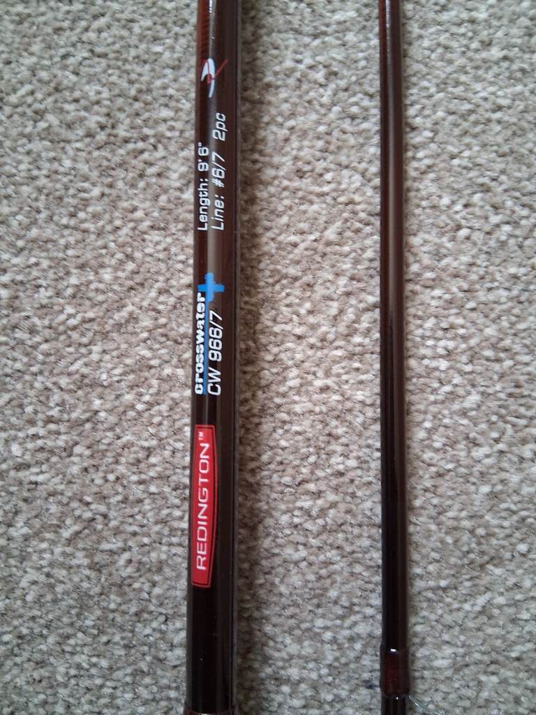 Fly rod Redington Crosswater 9'6.  