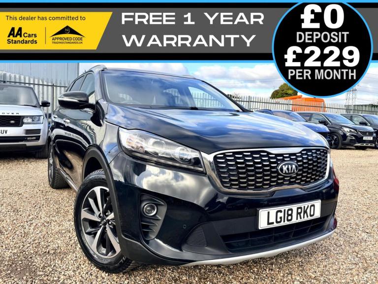 KIA SORENTO 2.2 CRDi KX-2 SUV 5dr Diesel Manual AWD Euro 6 2018