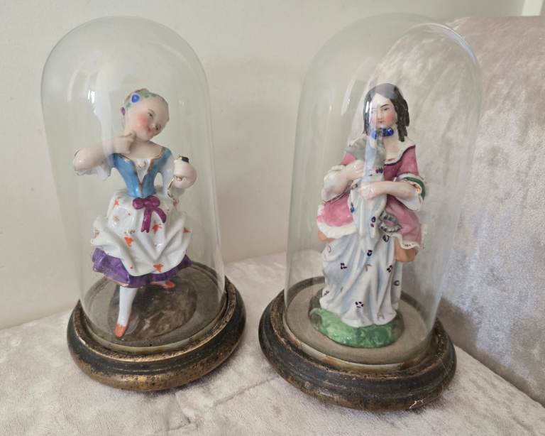 1860s-90s Victorian Continental Porcelain Figurines (ACCEPTING OFFERS)