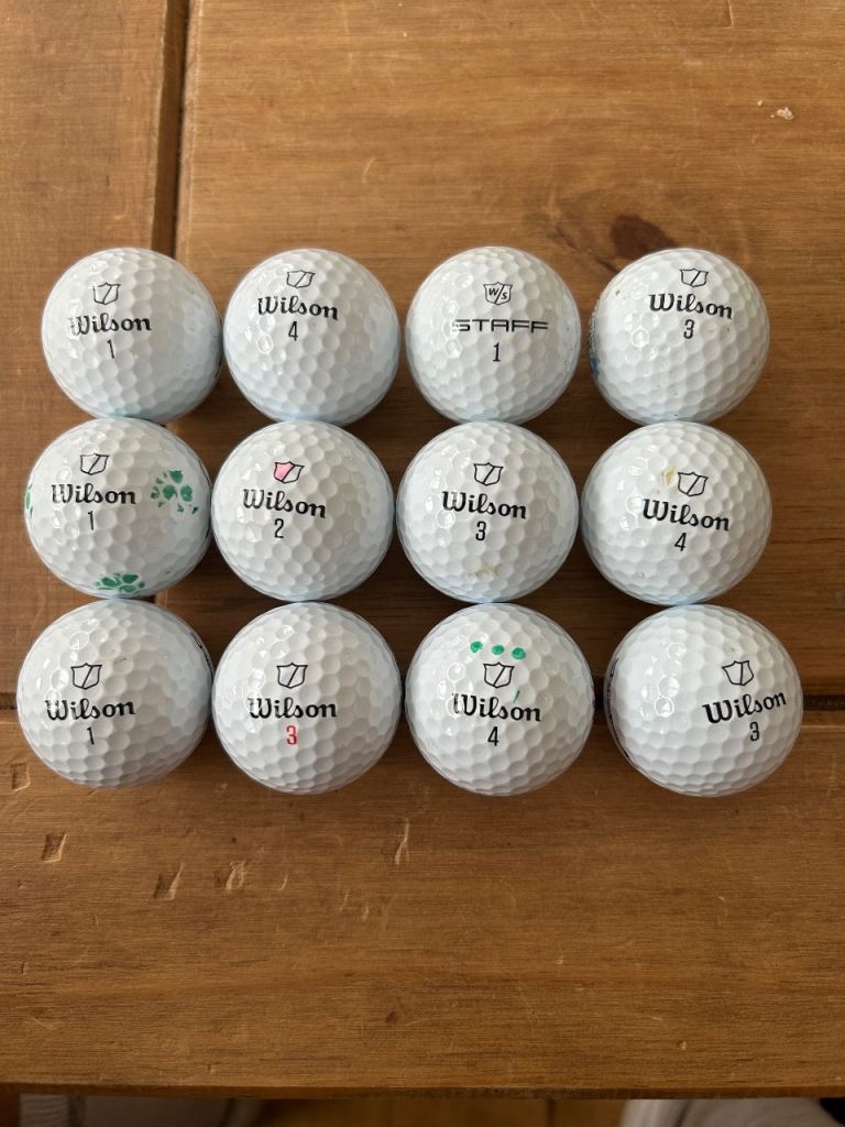 12 A grade Wilson triad/model balls £16 only 