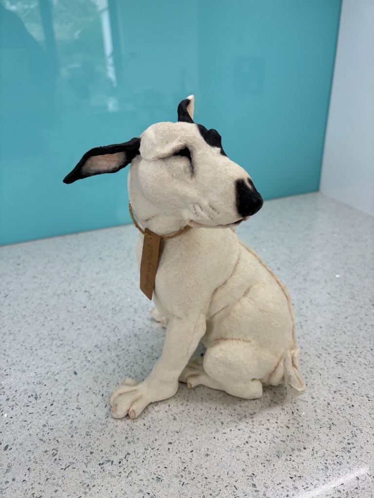 English Bull Terrier Figurine ‘Snout’, A Breed Apart, Country Artists Collectable