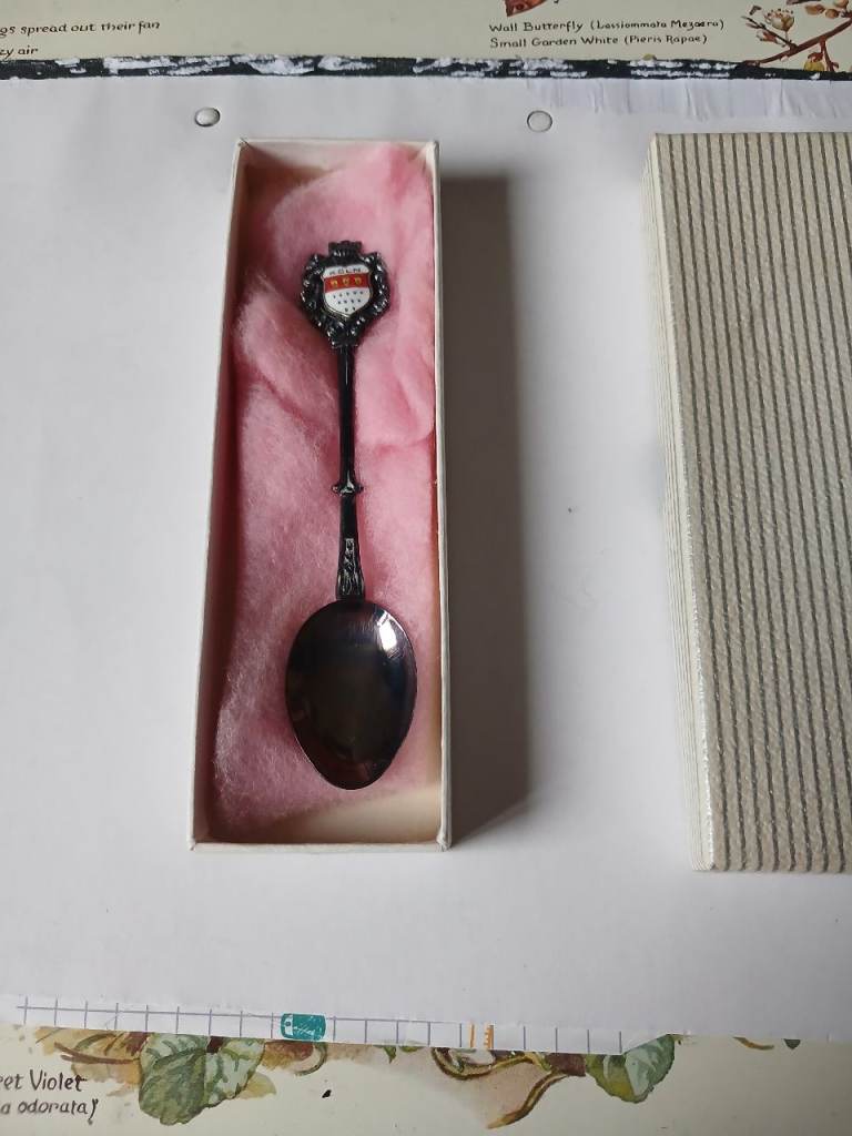 Vintage Silver Souvenir Spoon with Crest – As Good As New