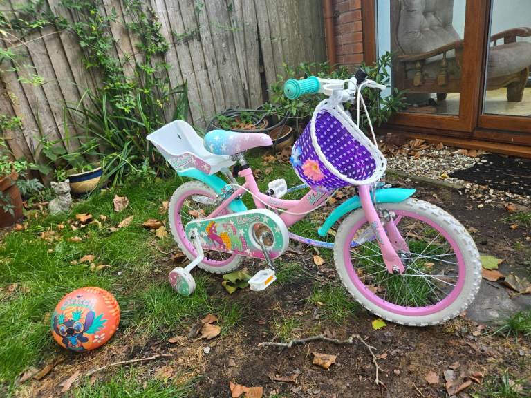 Girls unicorn bike