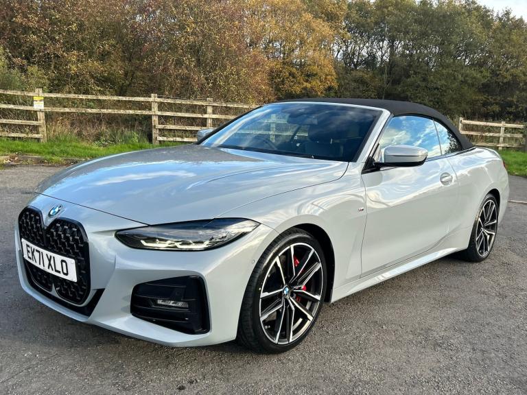 2021 BMW 4 Series 420i M Sport 2dr Step Auto CONVERTIBLE Petrol Automatic