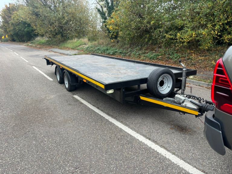 Flat bed trailer 18ft 3500kg
