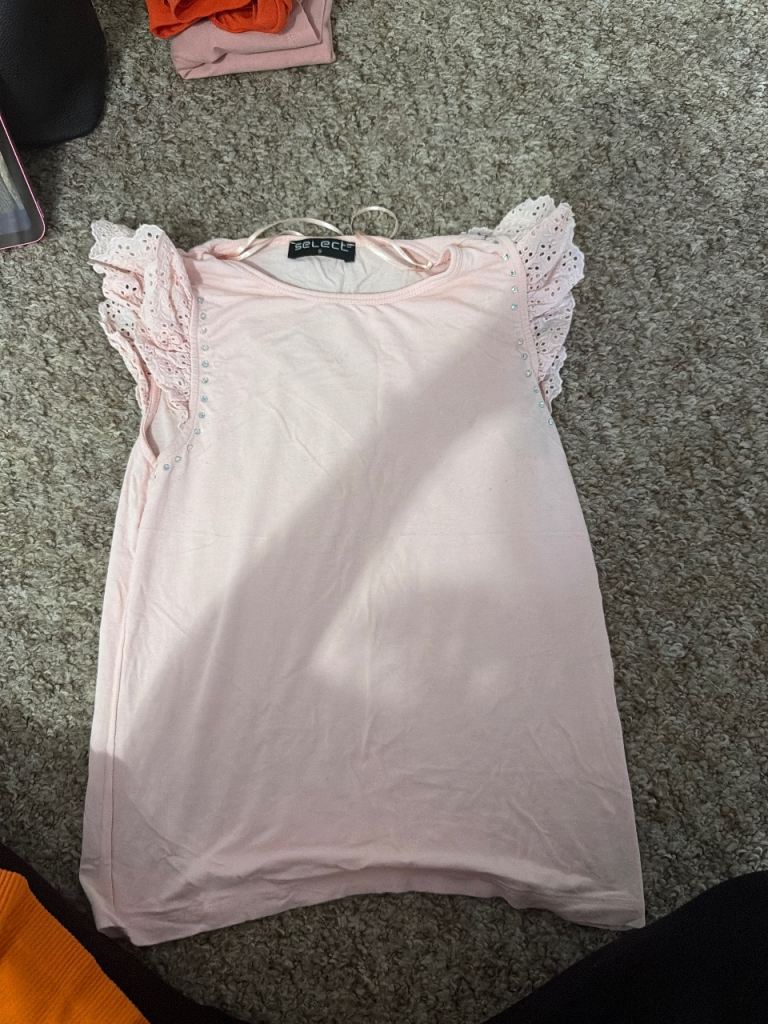 bundle of clothes girls all size 8 