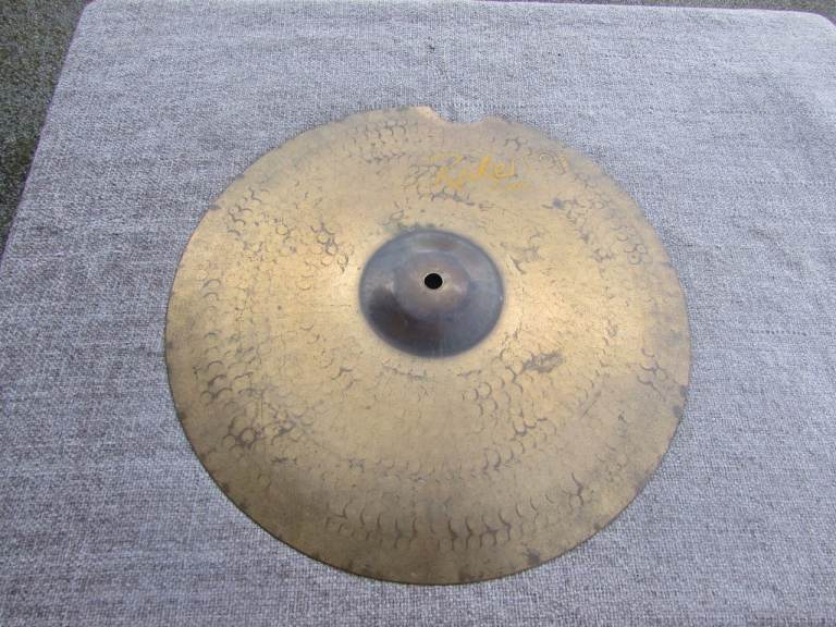 Vintage Meinl Raker 16 ins Crash Cymbal