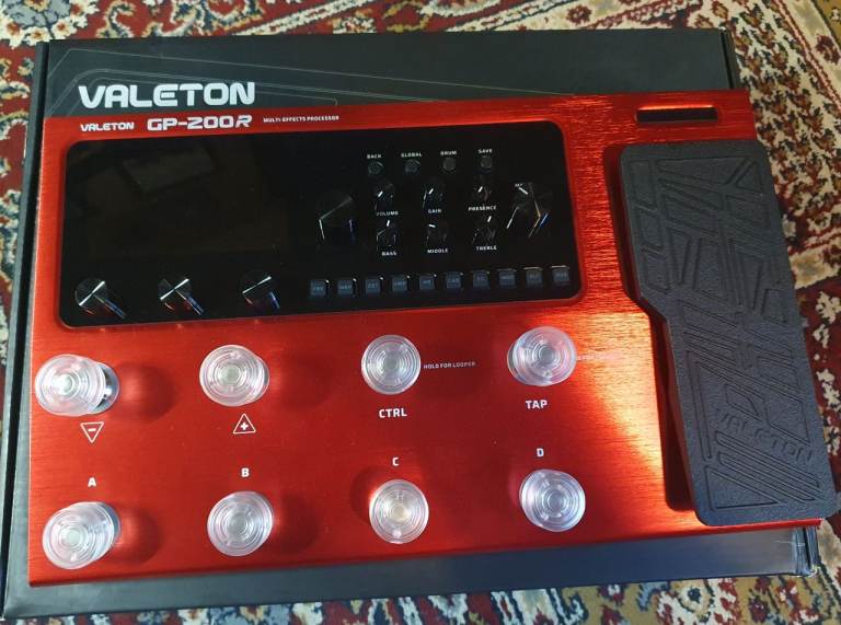 Valeton gp200 Red multi fx