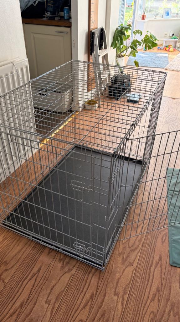 Large dog crate