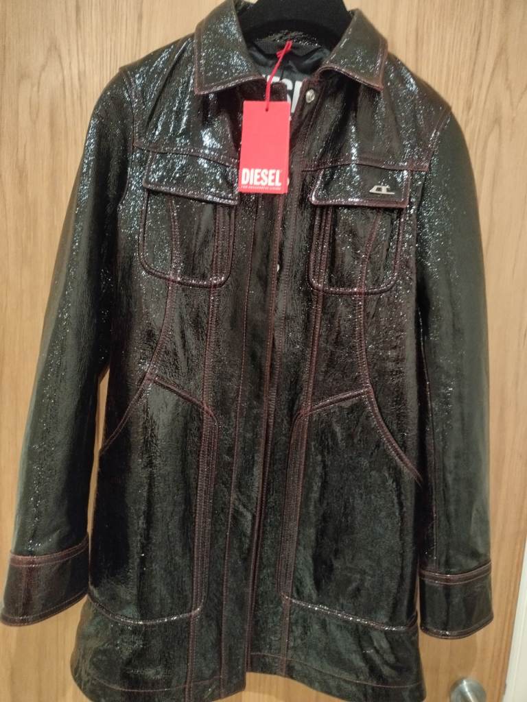 image for Diesel L-Vinaccia leather jacket 