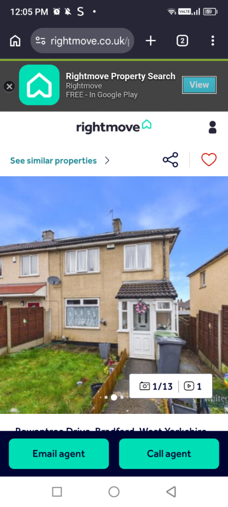 Property for sale (bd10 area) REDUCED!