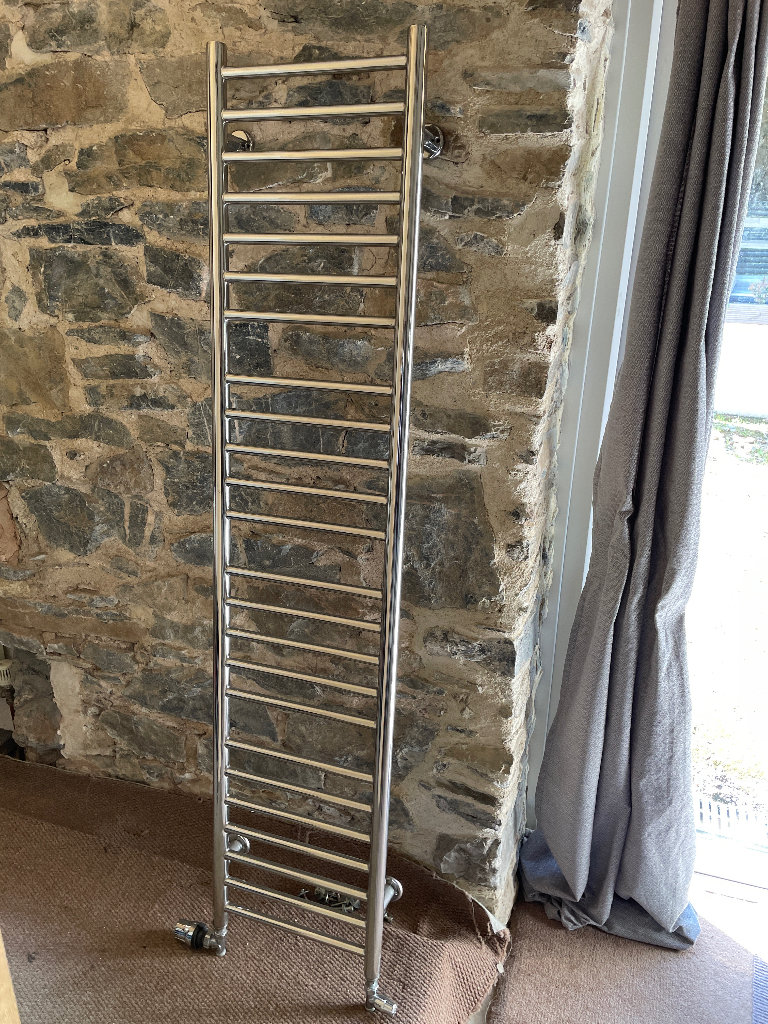Heated towel rail