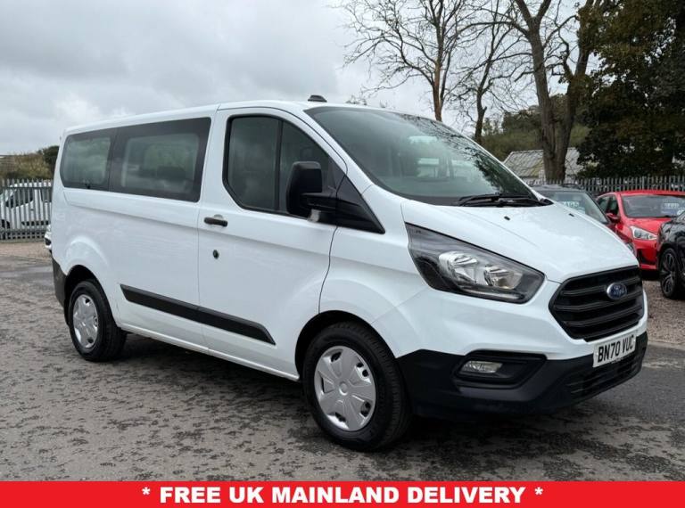 2021 Ford Transit Custom 2.0 320 EcoBlue Leader 9 seats minibus 5dr Diesel Manual * + VAT *  MINI...