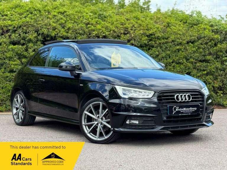 2018 Audi A1 1.4 TFSI 125 Black Edition Nav 3dr S Tronic HATCHBACK PETROL Automatic