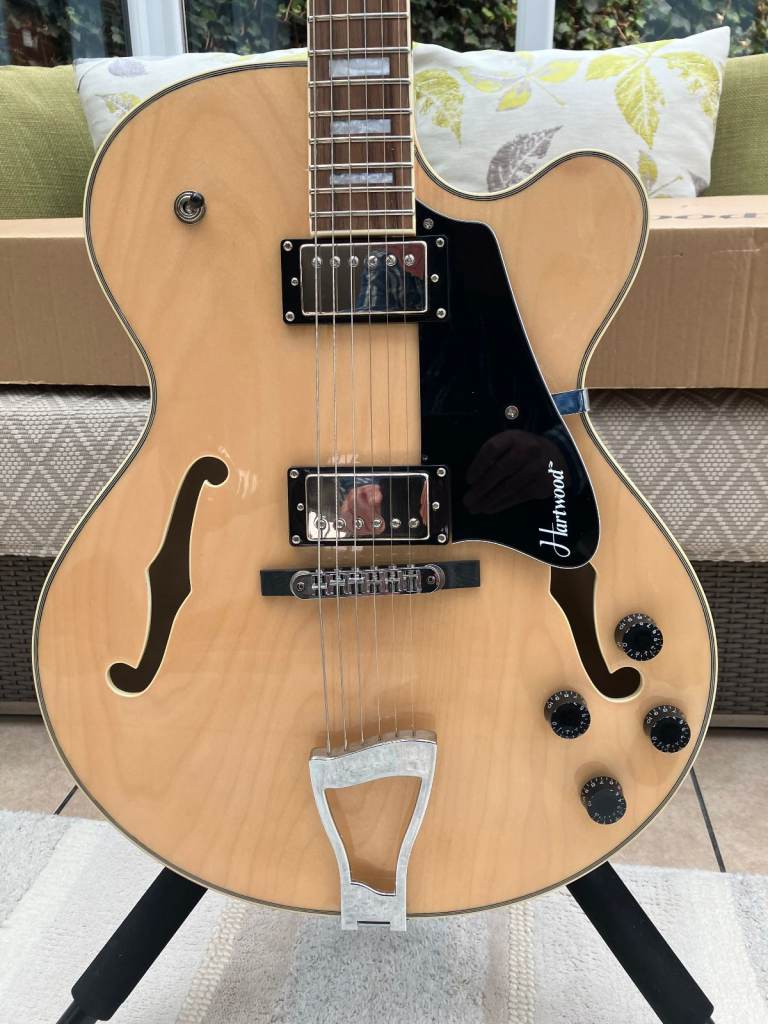 Hartwood Hollow Body Jazz Guitar - As New