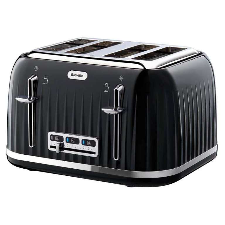Breville Impressions 4 Slice Toaster Black