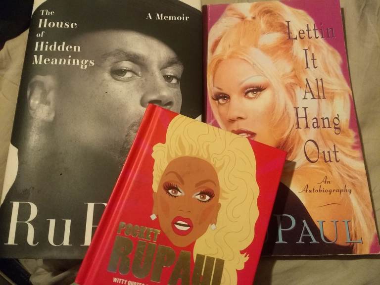  Rupaul autobiographies: Letting it all hang out. House of hidden meanings.